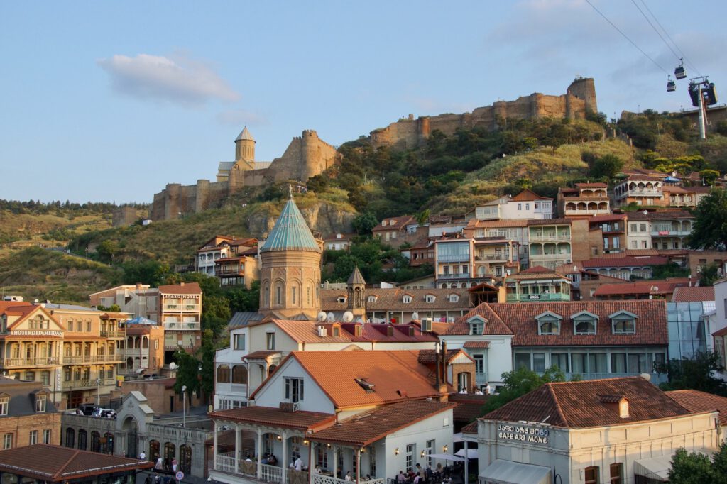 Die Altstadt von Tbilisi